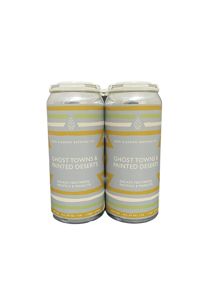 Bow & Arrow Ghost Towns & Painted Deserts Hazy IPA 4 Pack