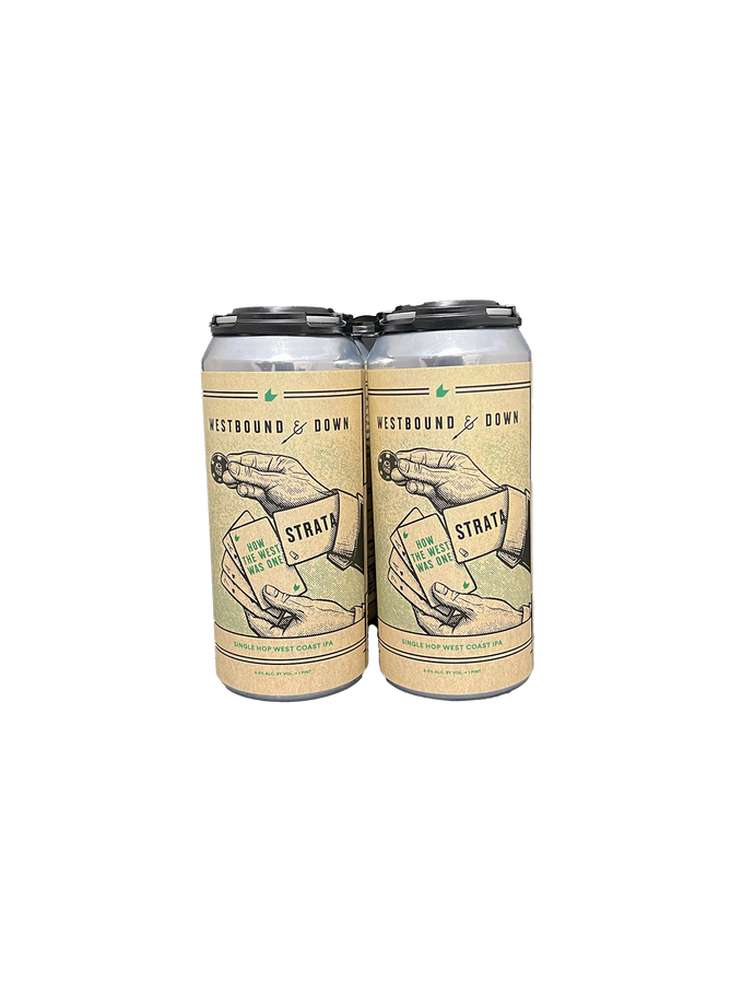 Westbound & Down How The West Was Won IPA 4 Pack Cans