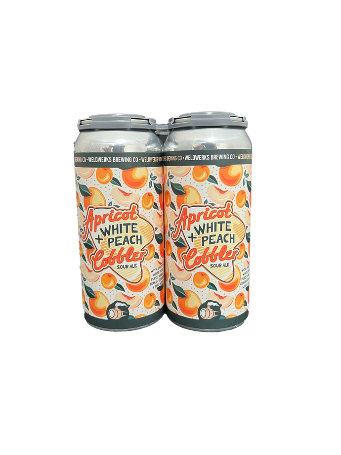 Weldwerks Apricot White Peach Cobbler Sour 4 Pack