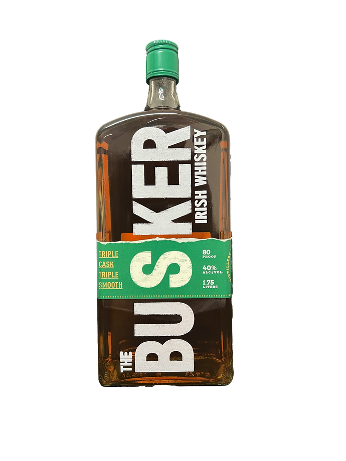 The Busker Triple Cask Irish Whiskey 1.75L