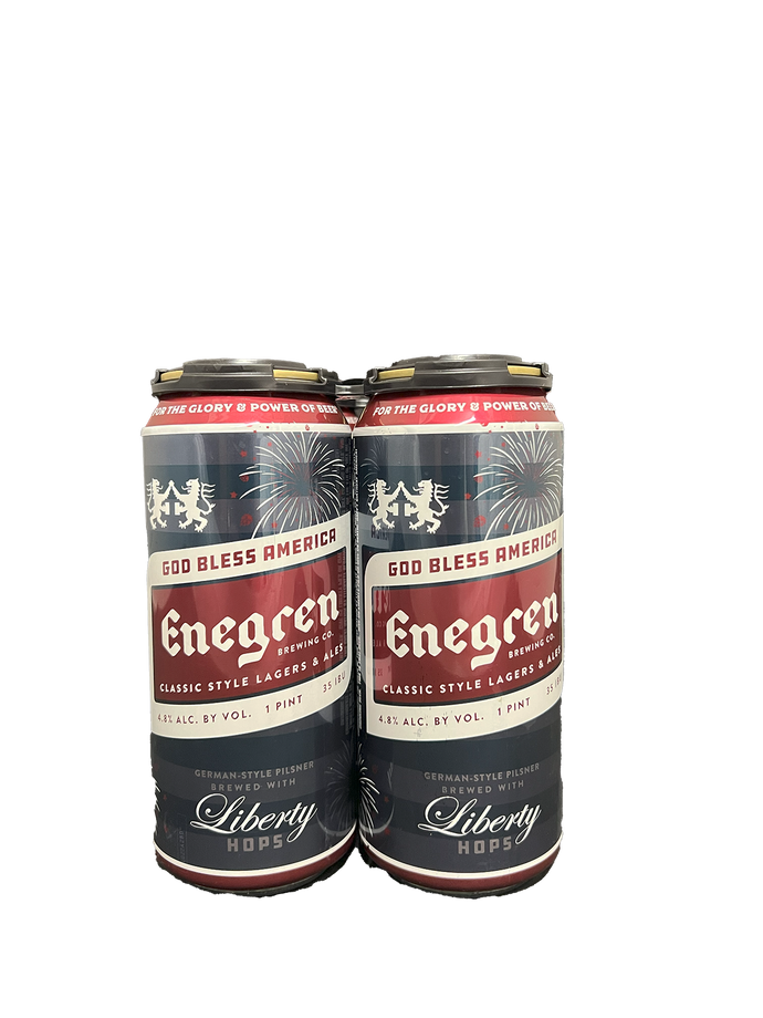 Enegren German Pilsner with Liberty Hops 4 Pack