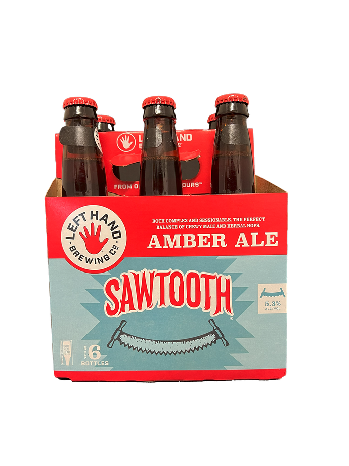 Left Hand Sawtooth 6 Pack Bottles