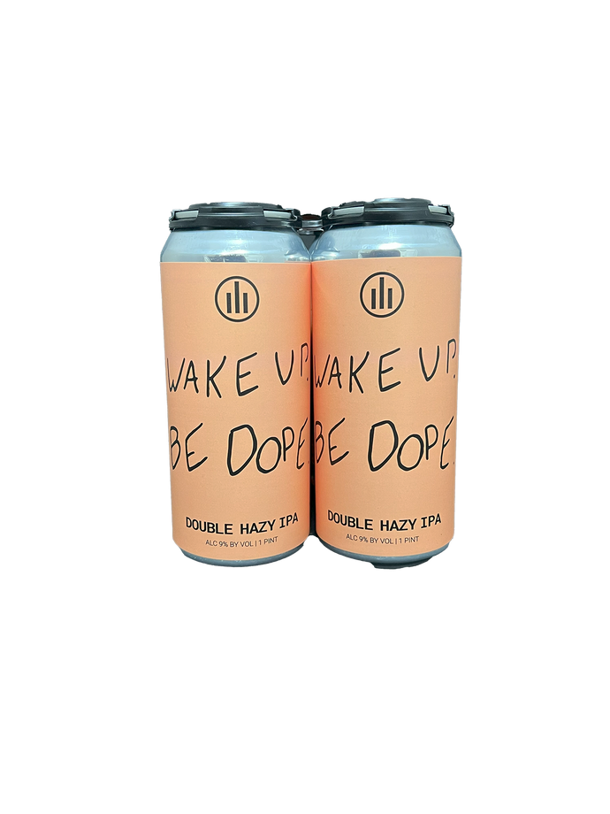 Milieu Wake Up Be Dope Double Hazy IPA 4 Pack