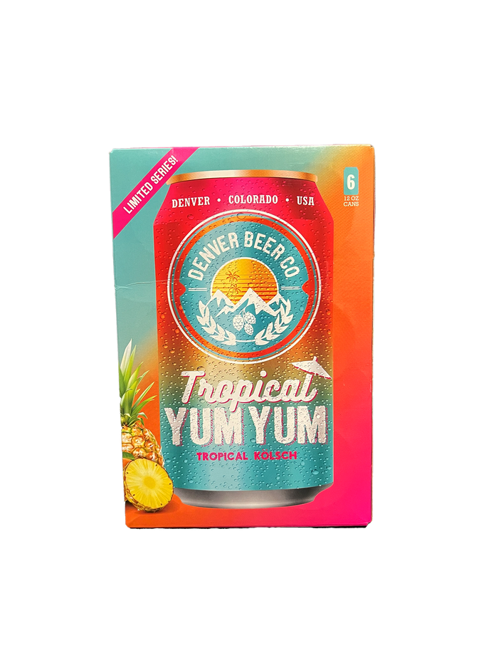 Denver Beer Company Yum Yum 6 Pack Cans