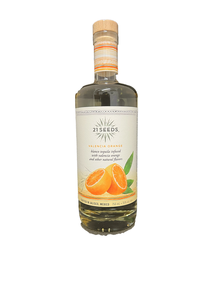 21 Seeds Valencia Orange Tequila 750ML
