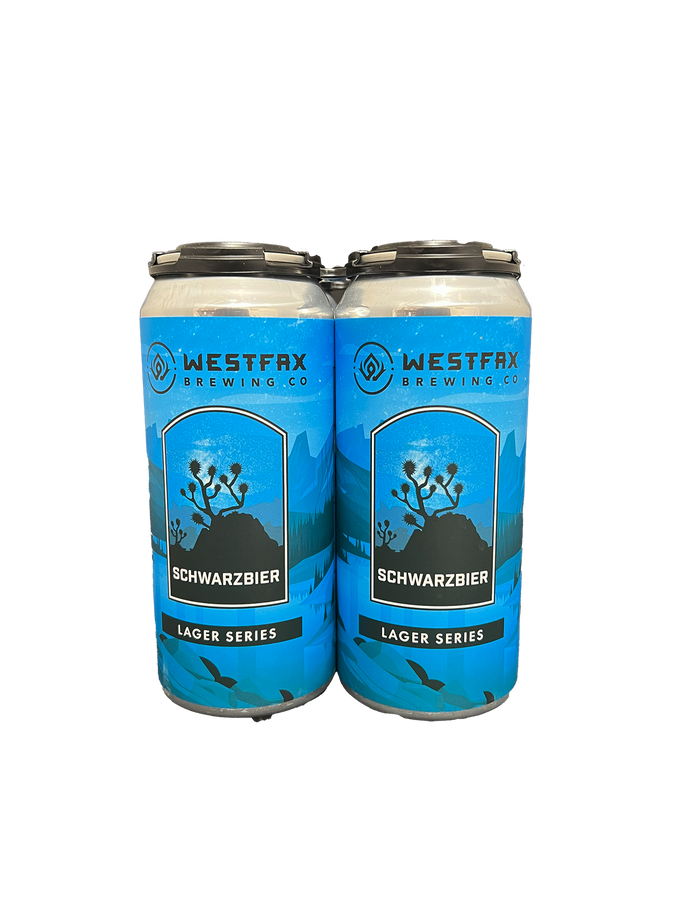 Westfax Schwarzbier Lager 4 Pack Cans