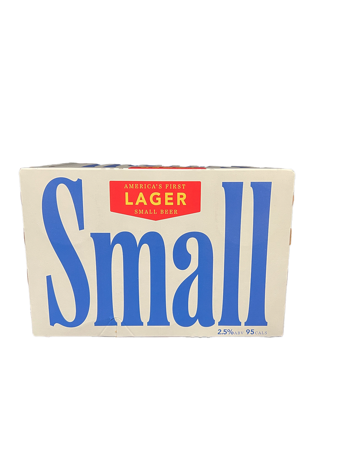 Small Beer Lager 6 Pack Cans