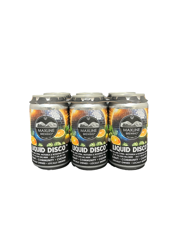 Maxline Liquid Disco Hazy IPA 6 Pack Cans