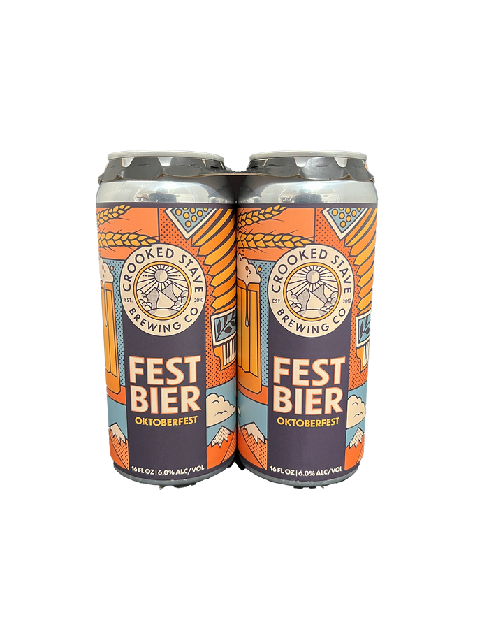 Crooked Stave Fest Bier Oktoberfest 4 Pack Cans
