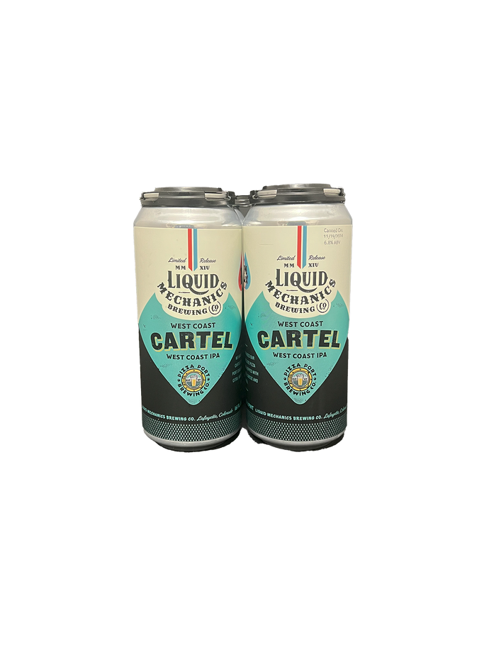 Liquid Mechanics Cartel IPA 4 Pack Cans