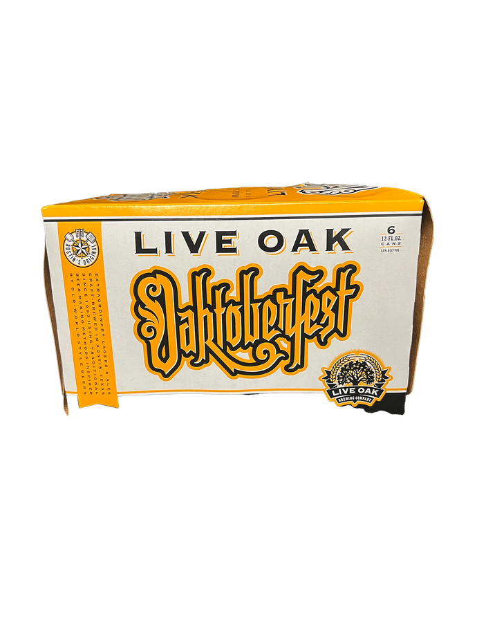 Live Oak Oaktoberfest 6 Pack Cans