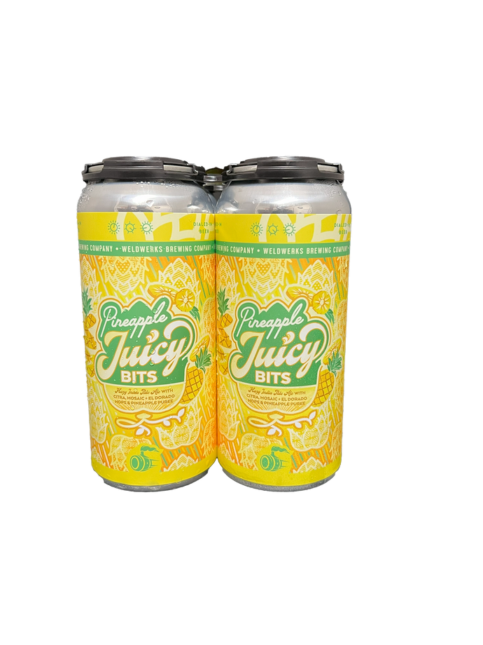Weldwerks Pineapple Juicy Bits Hazy IPA 4 Pack