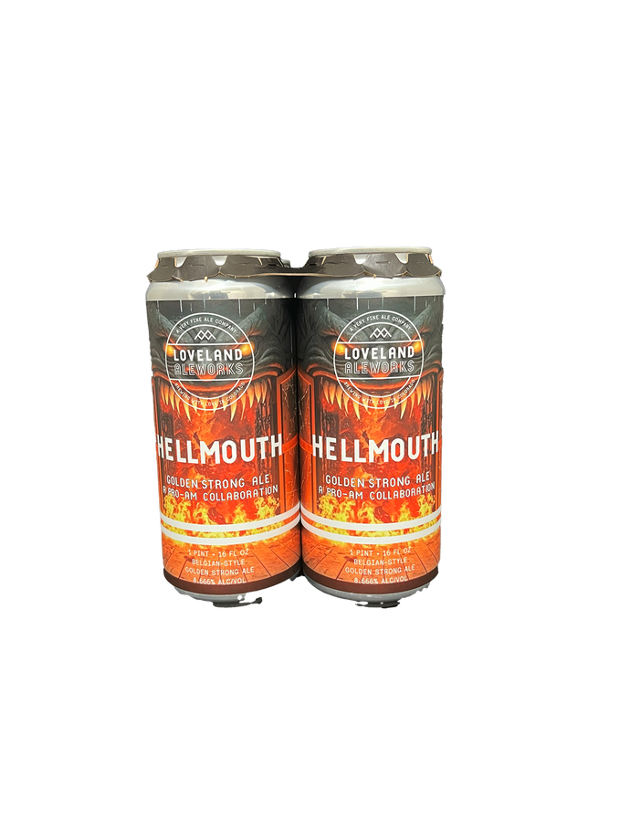 Loveland Aleworks Hellmouth Belgium Strong 4 Pack Cans