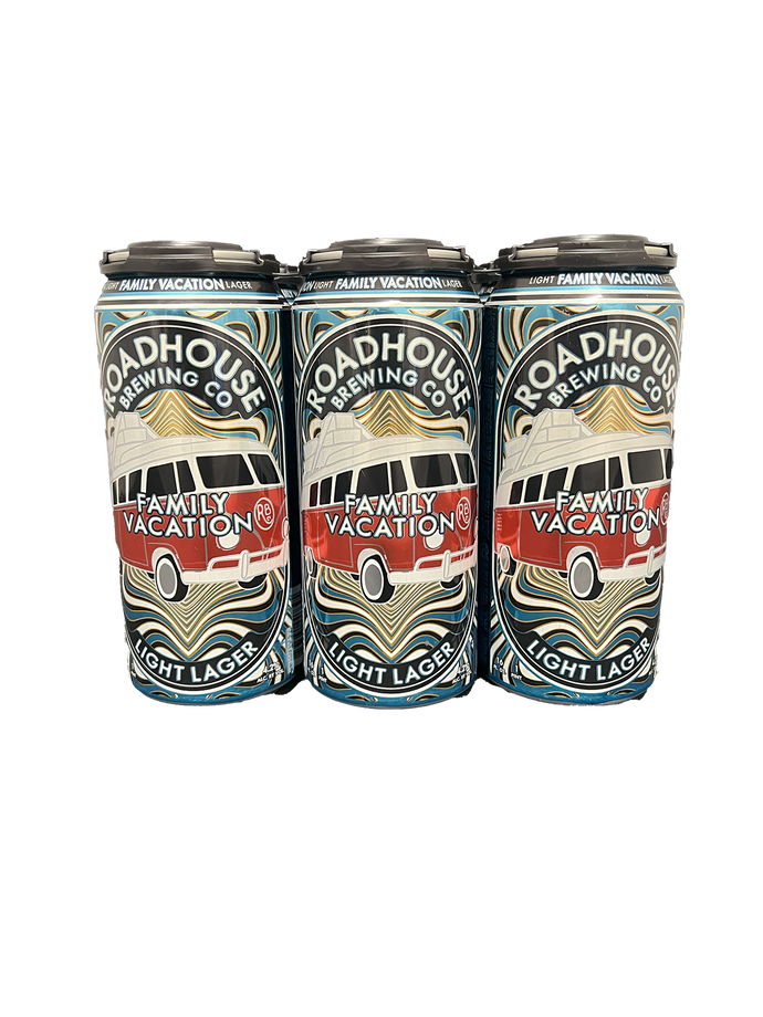 Roadhouse Family Vacation Light Lager 6 Pack