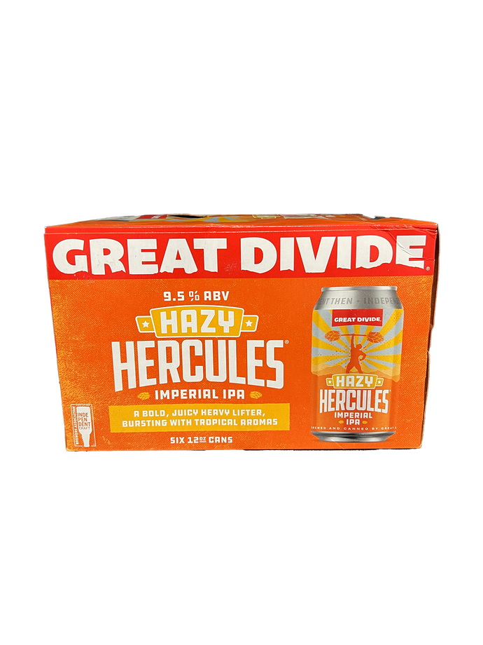Great Divide Hazy Hercules Imperial IPA 6 Pack Cans