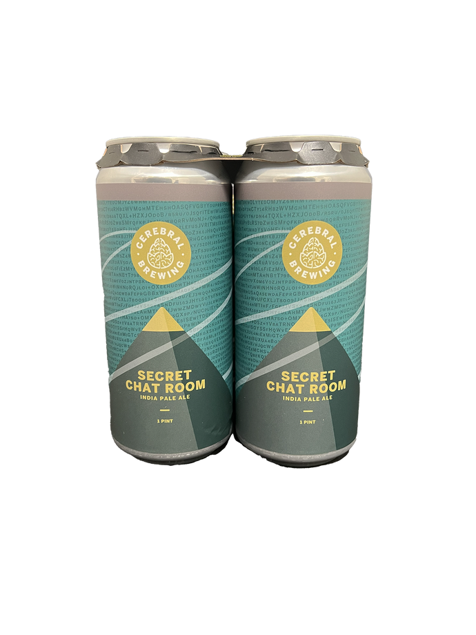 Cerebral Secret Chat Room IPA 4 Pack Cans