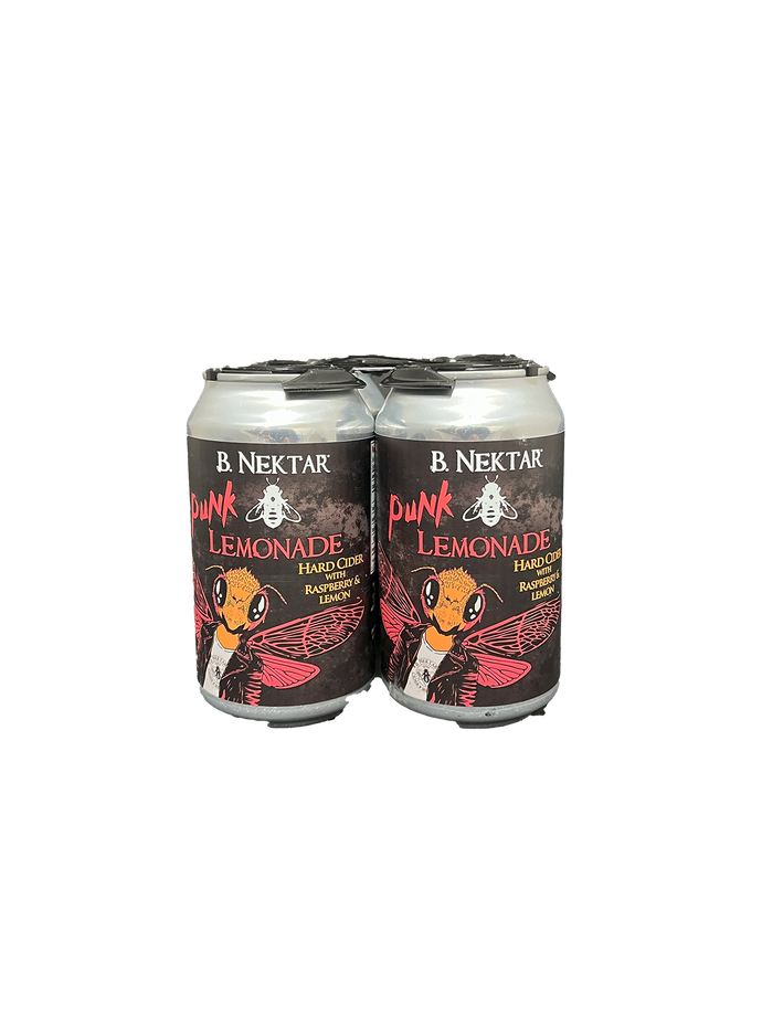B Nektar Hard Cider Punk Lemonade 4 Pack Cans