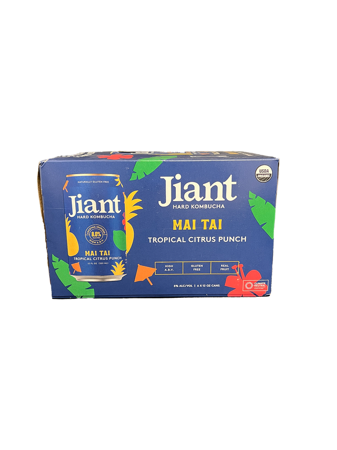 Jiant Mai Tai Hard Kombucha 6 Pack Cans