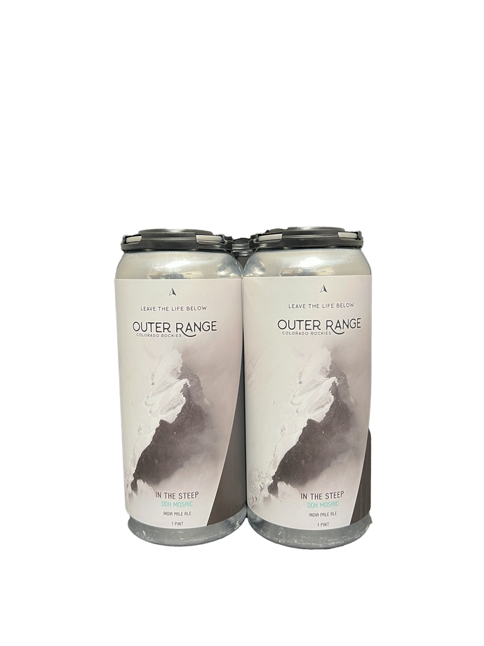 Outer Range DDH Mosaic In The Steep IPA 4 Pack Cans