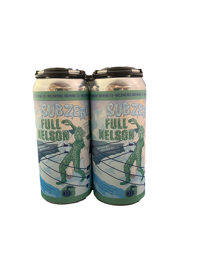 Weldwerks Sub Zero Full Nelson Hazy DIPA 4 Pack Cans