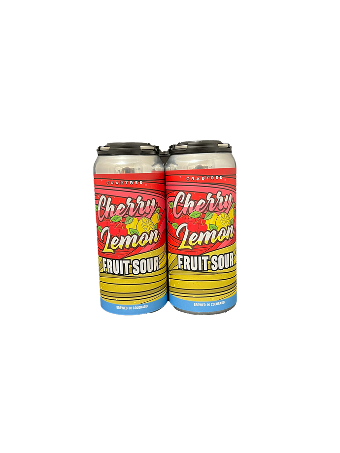 Crabtree Cherry Lemon Sour 4 Pack Cans