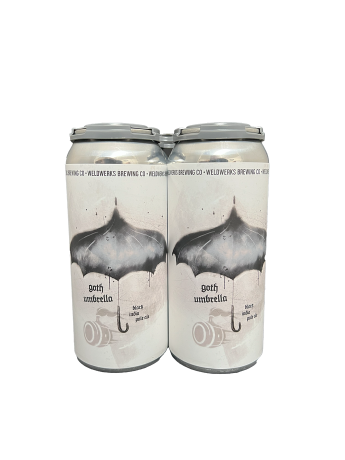 Weldwerks Goth Umbrella Black IPA 4 Pack