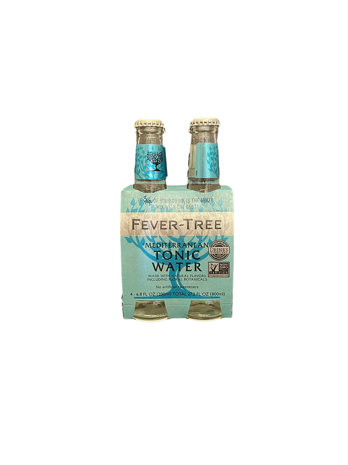 Fever Tree Mediterranean Tonic Water 4 Pack