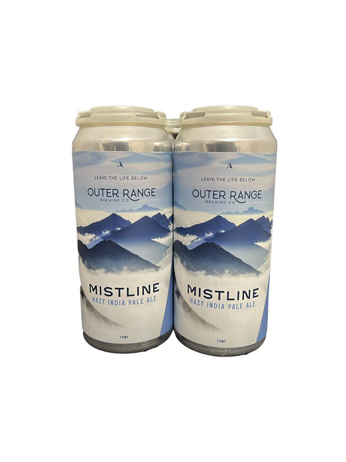 Outer Range Mistline Hazy IPA 4 Pack