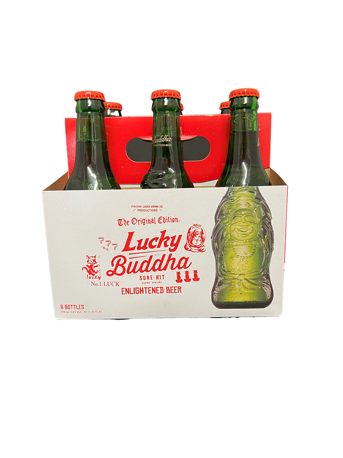 Lucky Buddha 6 Pack Bottles