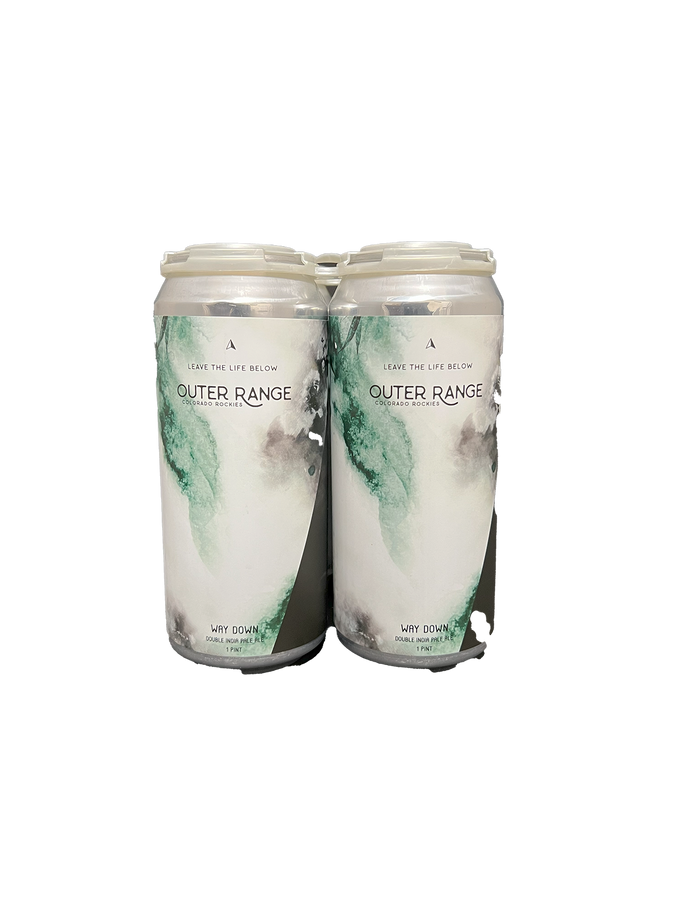 Outer Range Way Down DIPA 4 Pack Cans