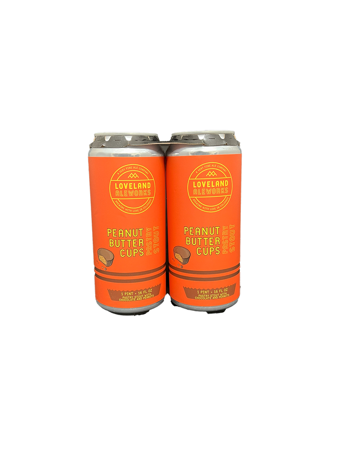 Loveland Aleworks Peanut Butter Cups Stout 4 Pack Cans
