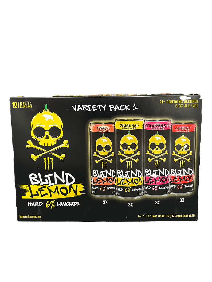 Blind Lemon Variety 12 Pack Cans