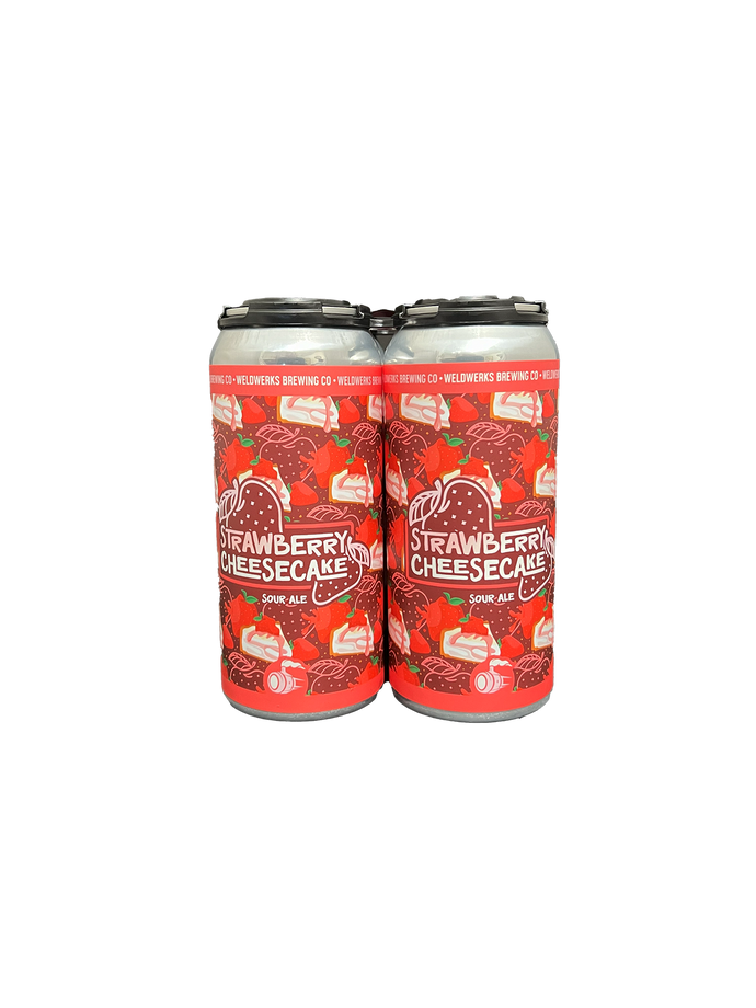 Weldwerks Strawberry Cheesecake Sour 4 Pack Cans