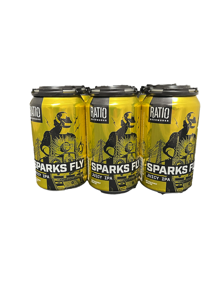 Ratio Sparks Fly Juicy IPA 6 Pack Cans