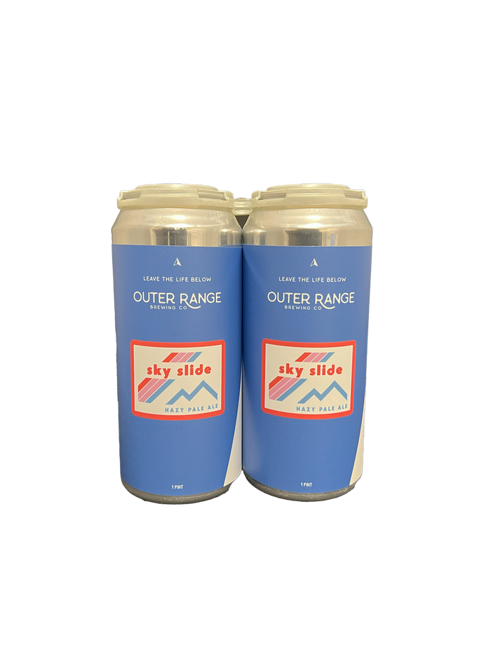 Outer Range Sky Slide Hazy Pale Ale 4 Pack