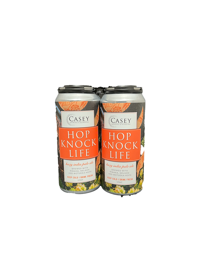 Casey Hop Knock Life Hazy IPA 4 Pack Cans