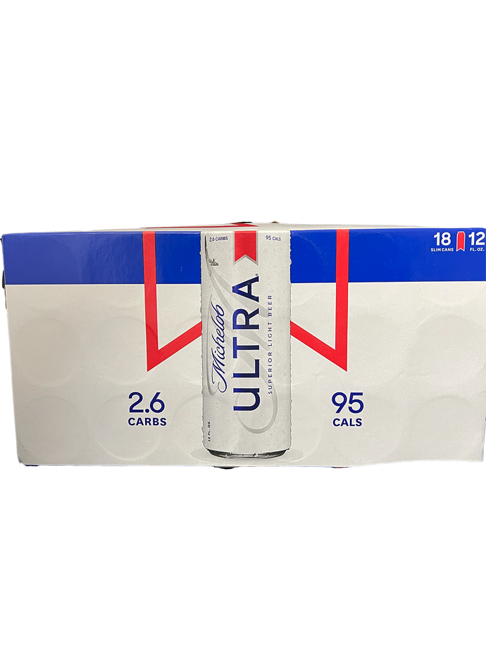 Michelob Ultra 18 Pack Cans