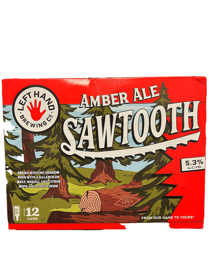 Left Hand Sawtooth 12 Pack Cans