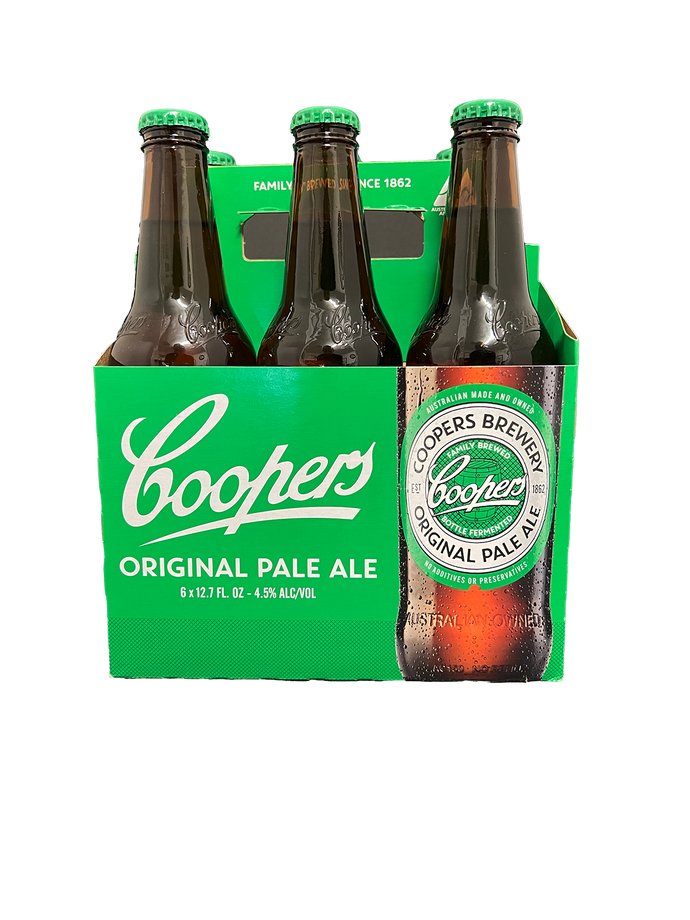 Coopers Pale Ale 6 Pack Bottles