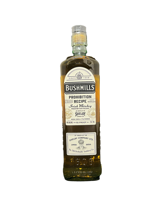 Bushmills Prohibition Recipe Irish Whiskey 750ML