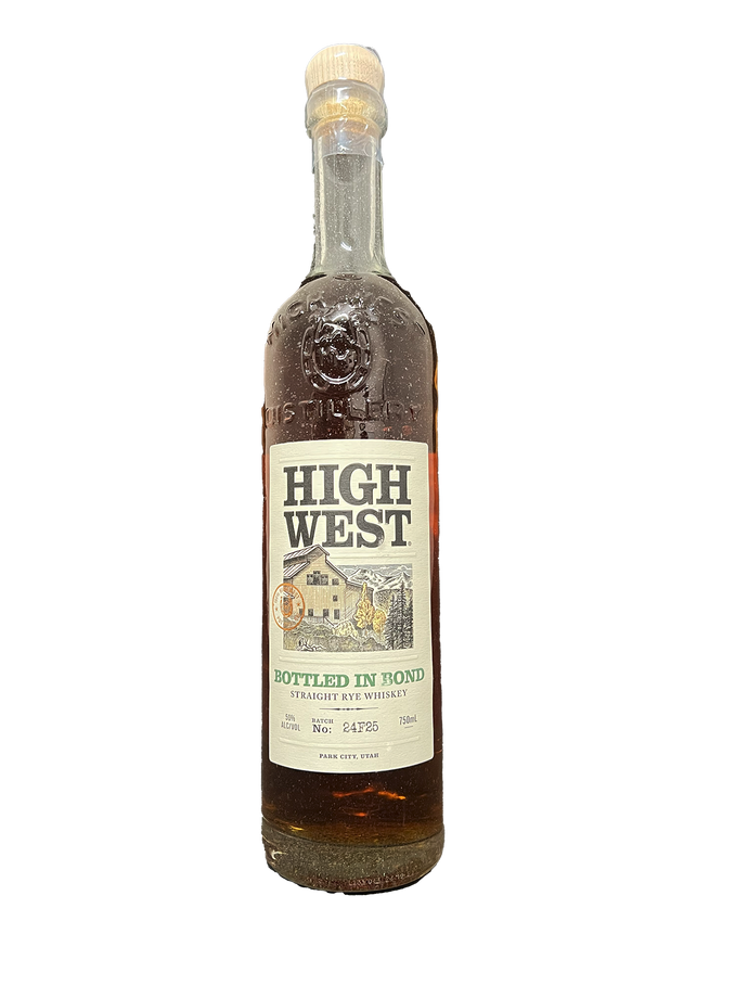 High West Bottled In Bond Straight Rye Whiskey 750ML