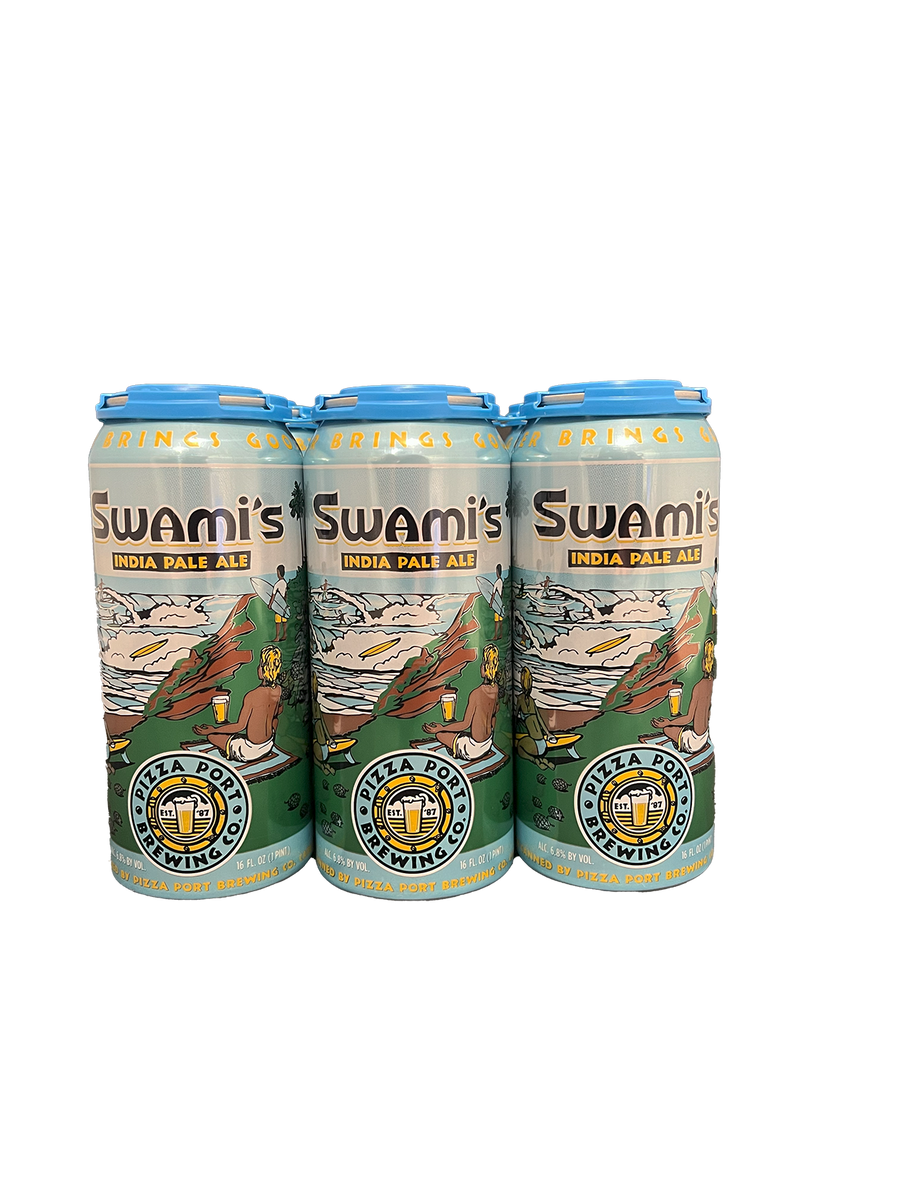 Pizza Port Swamis IPA 6 Pack 16oz Cans
