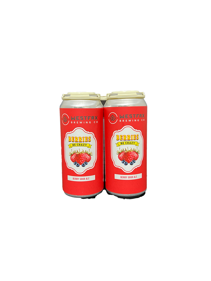 Westfax Berries Be Crazy Sour 4 Pack Cans