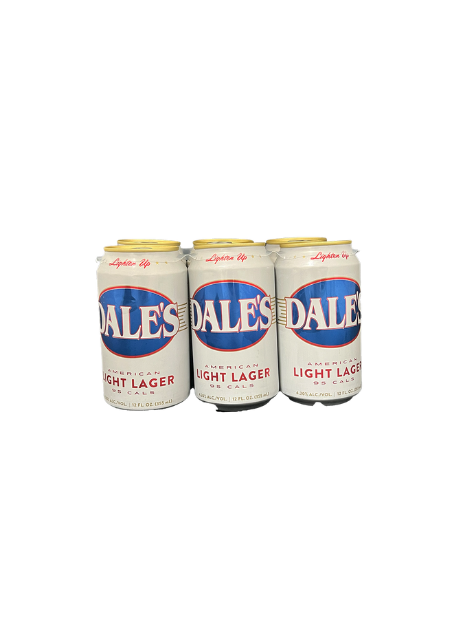 Oskar Blues Dales American Light Lager 6 Pack Cans