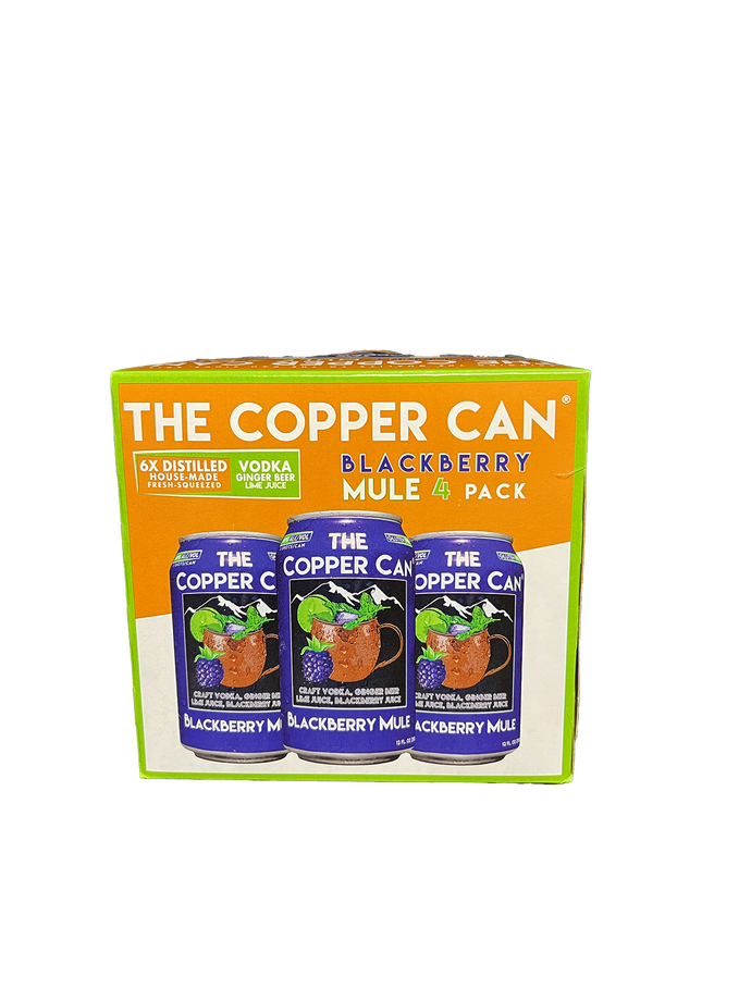 The Copper Can Blackberry Mule 4 Pack