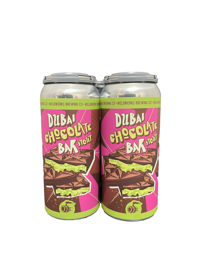 Weldwerks Dubai Chocolate Bar Stout 4 Pack