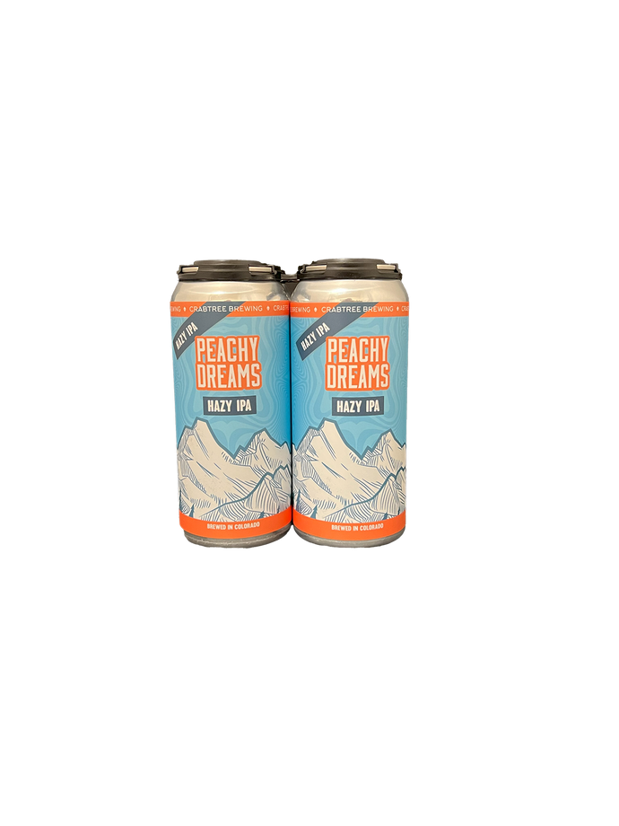 Crabtree Peachy Dreams IPA 4 Pack Cans