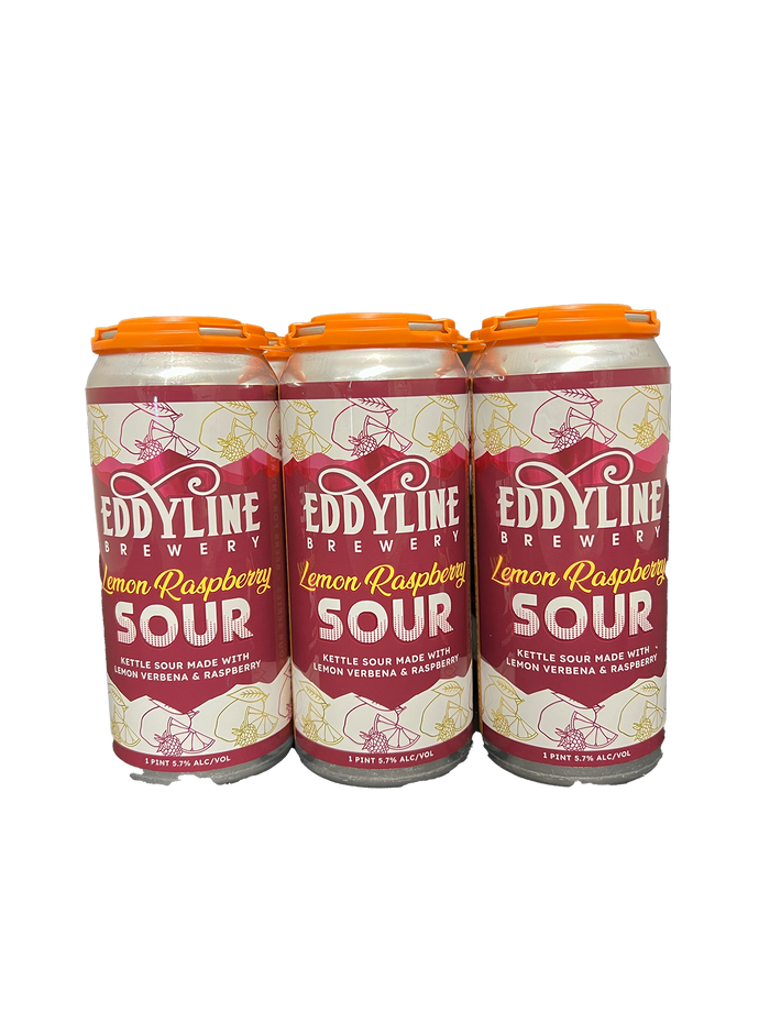 Eddyline Lemon Raspberry Sour 6 Pack Cans