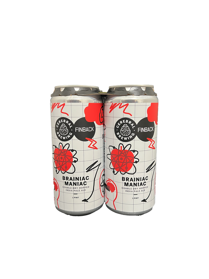 Cerebral Rotating Double Dry Hopped IPA 4 Pack Cans