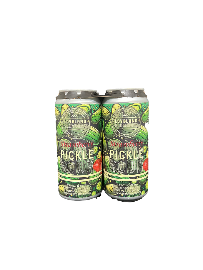 Loveland Aleworks Strawberry Pickle Sour 4 Pack